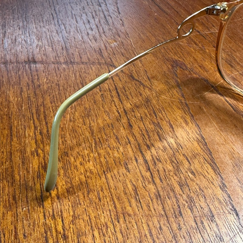 VTG Berdel Sferoflex Wanda Eyeglasses Frame Women's Light Brown Full Rim Italy gallery