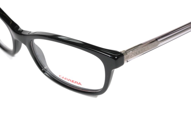 New CARRERA CA6647 3L3 Black Clear Grey/ Tort 50[]17 140 Eyeglass Frames #680 gallery