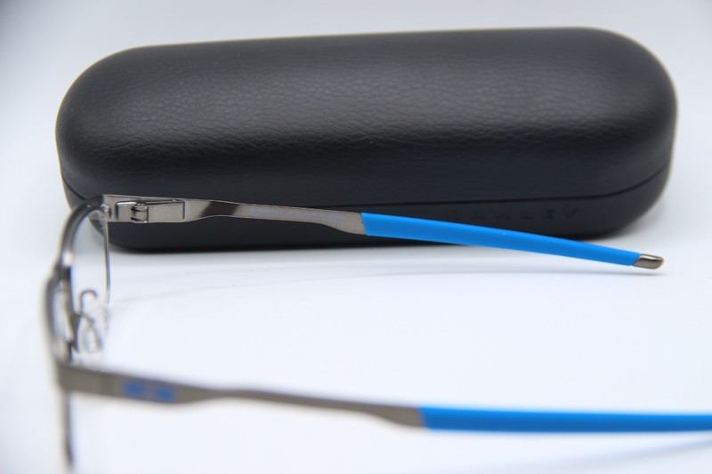 NEW OAKLEY OY3002-0246 STEEL PLATE XS BLUE AUTHENTIC FRAMES EYEGLASSES 46-14 K2 gallery