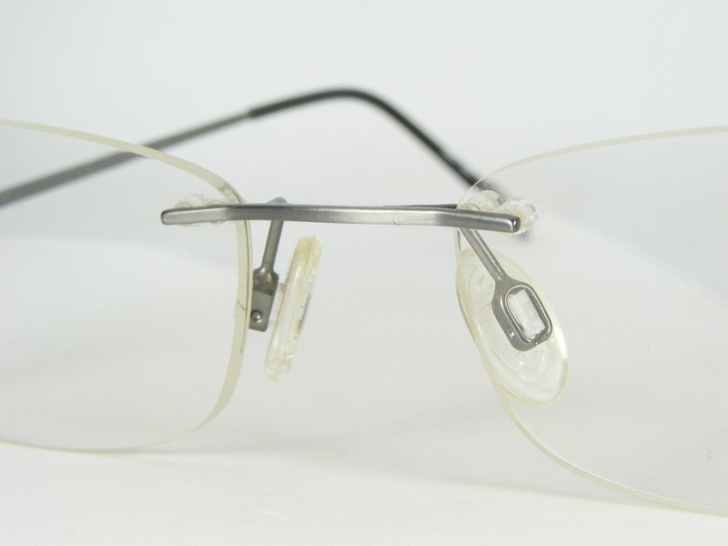 Art Design Mod 8000 Col 2501 GREY /SILVER EYEGLASSES GLASSES RIMLESS 48-19-140mm gallery