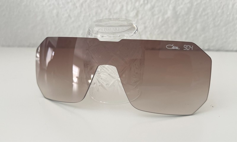 Cazal 904 Sunglasses Replacement Lenses ONLY Legends Shield AUTHENTIC New BROWN