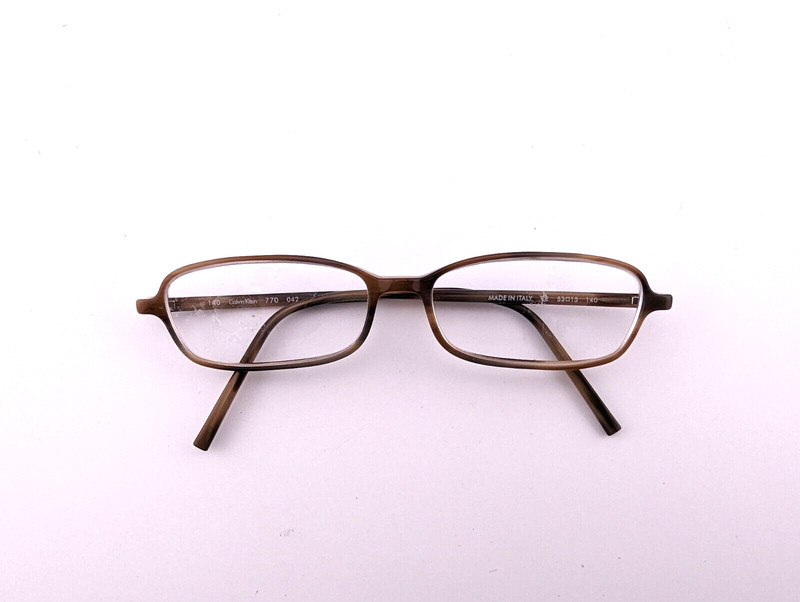 Calvin Klein Eyeglasses, Frames Only, 770 042, 53-15-140, Plastic, Italy