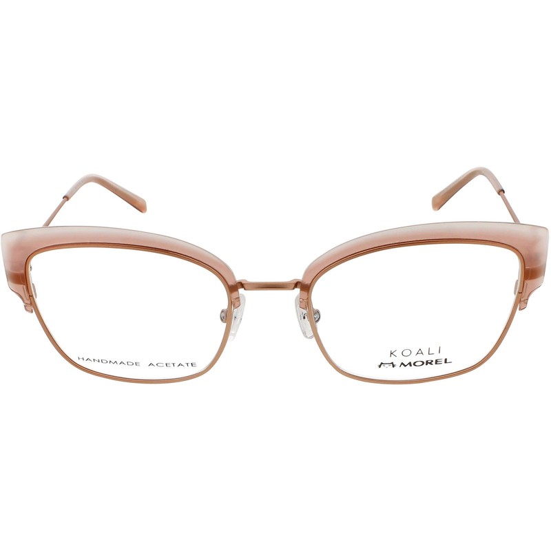 Koali Morel Women's Eyeglasses Beige Acetate/Metal Frame Camelia 20069K MP15 gallery