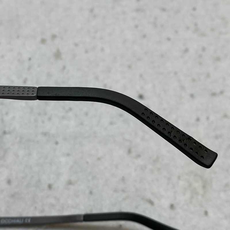 Link Occhiali 6111 C8 Eyeglasses Semi Rimless Matte Black Gray 55-17-138 gallery