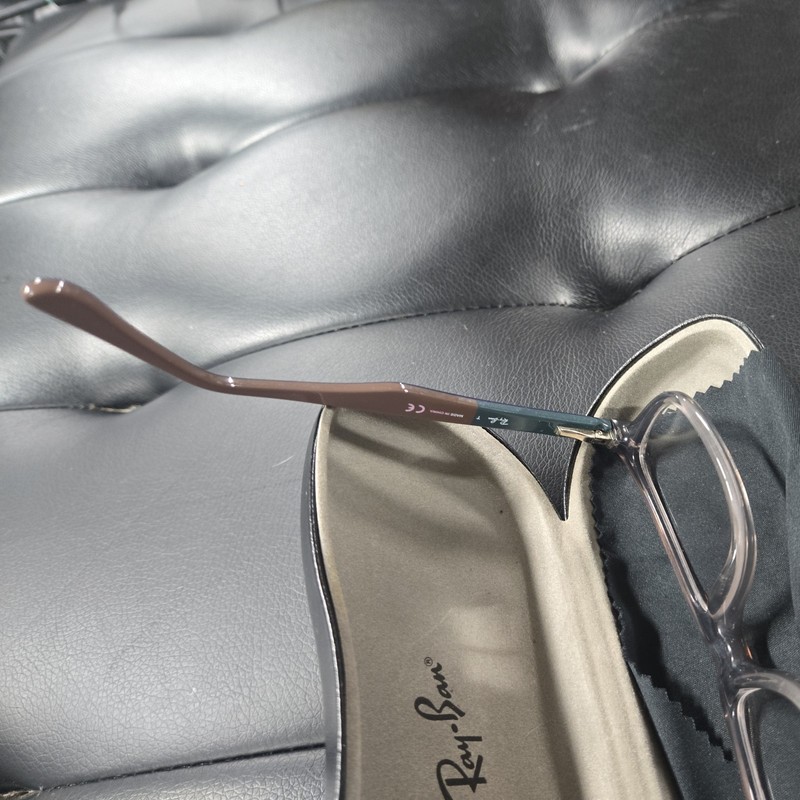 Ray Ban Eyeglasses RB 5228 Women Brown 2126 Full Rim Plastic Glasses Frames gallery
