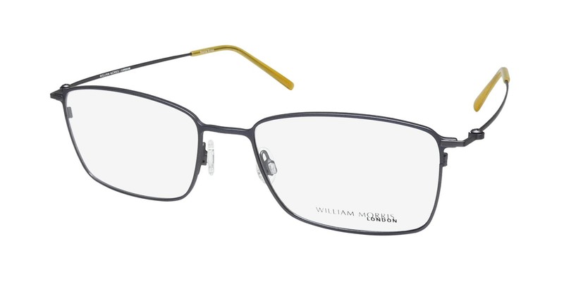 NEW WILLIAM MORRIS LONDON 50182 GLASSES SOUTH KOREA MENS 55-18-145 METAL &