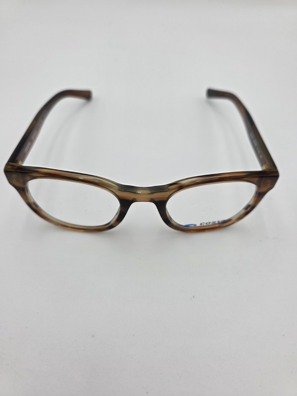 Costa Del Mar Mariana Trench 410 51mm Brown Round Eyeglass Frames NEW 6A2006 gallery
