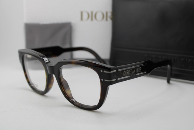 NEW CHRISTIAN DIOR DIORSIGNATUREO S61 2000 HAVANA AUTHENTIC EYEGLASSES 50-19