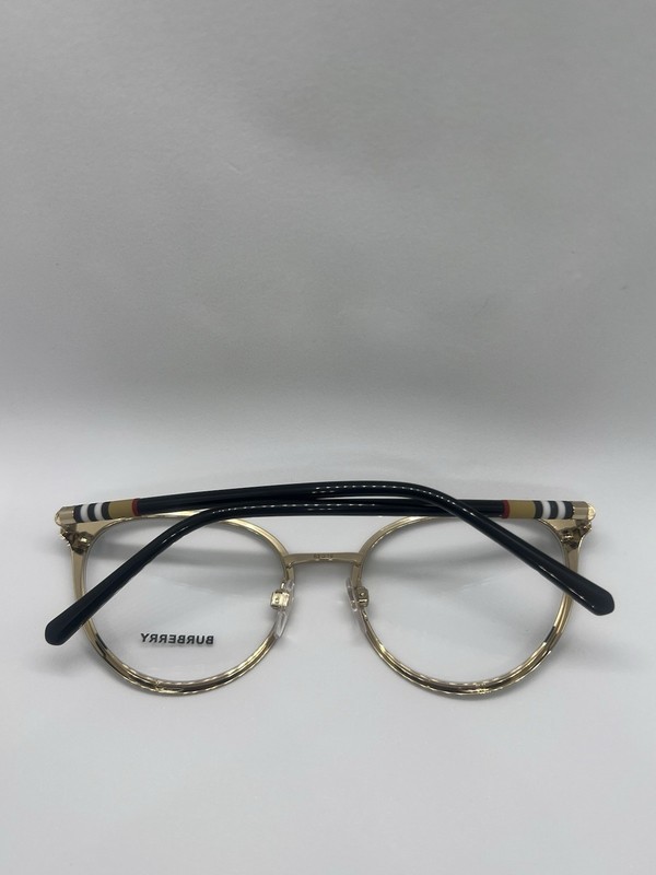 BURBERRY B1313-Q 1238 Italy Burgundy Red/Gold 53-16-140 Eyeglasses Frame gallery