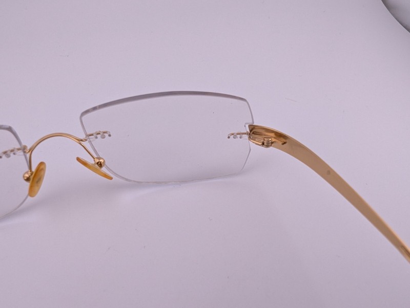 Flair Eyeglasses, Frames Only, FLAIR 976 Col 534, 52-17-135, Metal, Germany gallery
