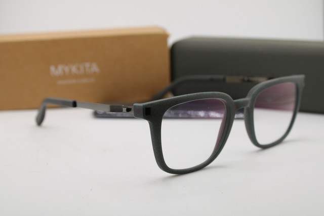 NEW MYKITA MYLON HYBRID BARLEY COL 308 GREEN GUNMETAL AUTHENTIC EYEGLASSES 51-20 gallery