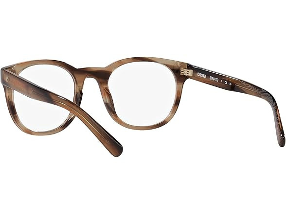 Costa Del Mar Mariana Trench 410 51mm Brown Round Eyeglass Frames NEW 6A2006 gallery