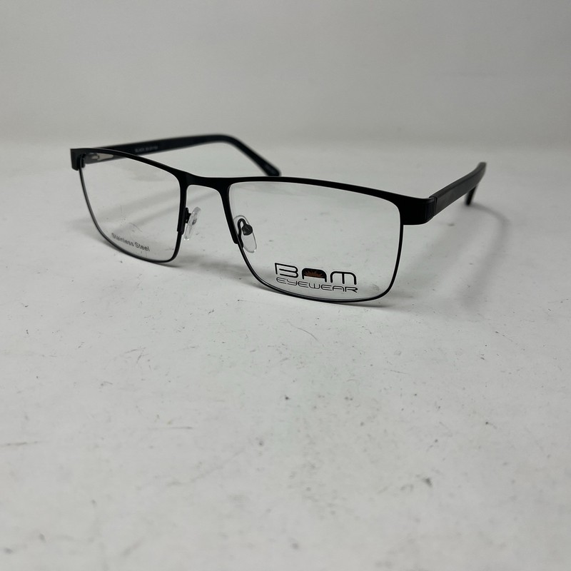 Bam Eyewear 524 BLACK 60-20/150 FLEX HINGE EYEGLASSES FRAME CG68