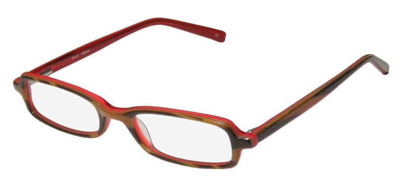 NEW OASIS CHICORY EYEGLASS FRAME 48-18-135 RECTANGULAR 2 WOMENS MULTI-COLOR