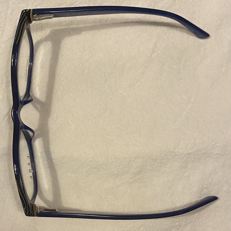 Gwen Stefani Eyeglasses Female L.A.M.B LA035 Navy Blue Optical Frame 53-19-140 gallery