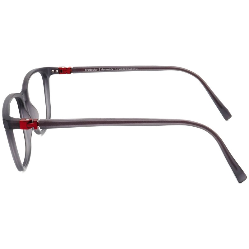 Prodesign Denmark Eyeglasses Match 1 c.6625 Matte Grey Square Frame 55[]18 145 gallery