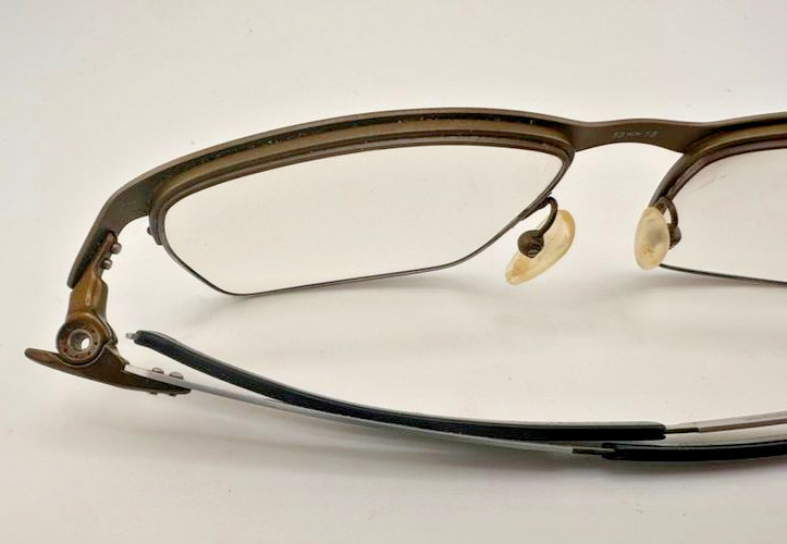 Oakley Tincup 0.5 Titanium Eyeglasses Frames OX5099-0353 Powder Pewter 53-18-135 gallery