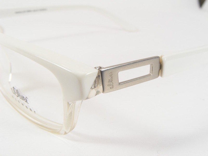 s. Oliver 1644 2 White /Clear UNIQUE RARE EYEGLASSES GLASSES 51-14-137mm Germany gallery