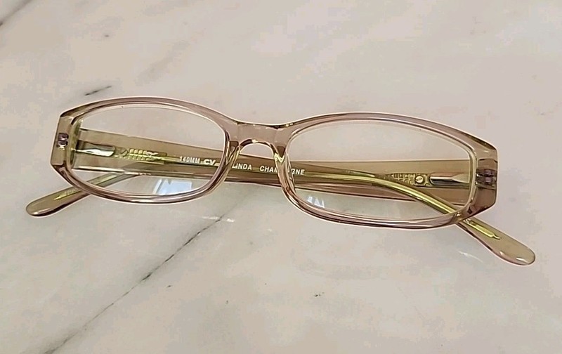 BCBGMAXAZRIA Melinda Champagne Eyeglass FRAMES ONLY 52-16-140 Women’s Glasses gallery