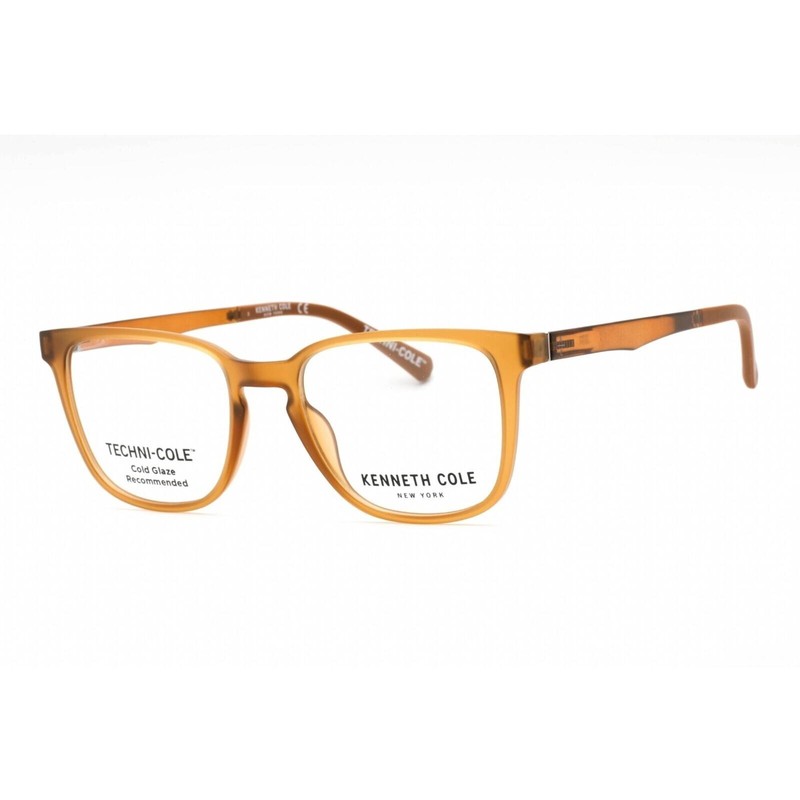 Kenneth Cole New York KC0340 046 Mustard Plastic Eyeglasses Frame 51-18-150