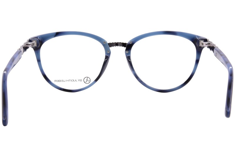 JL By Judith Leiber JL3042 Eyeglasses Women's Denim Full Rim Cat Eye 52mm gallery