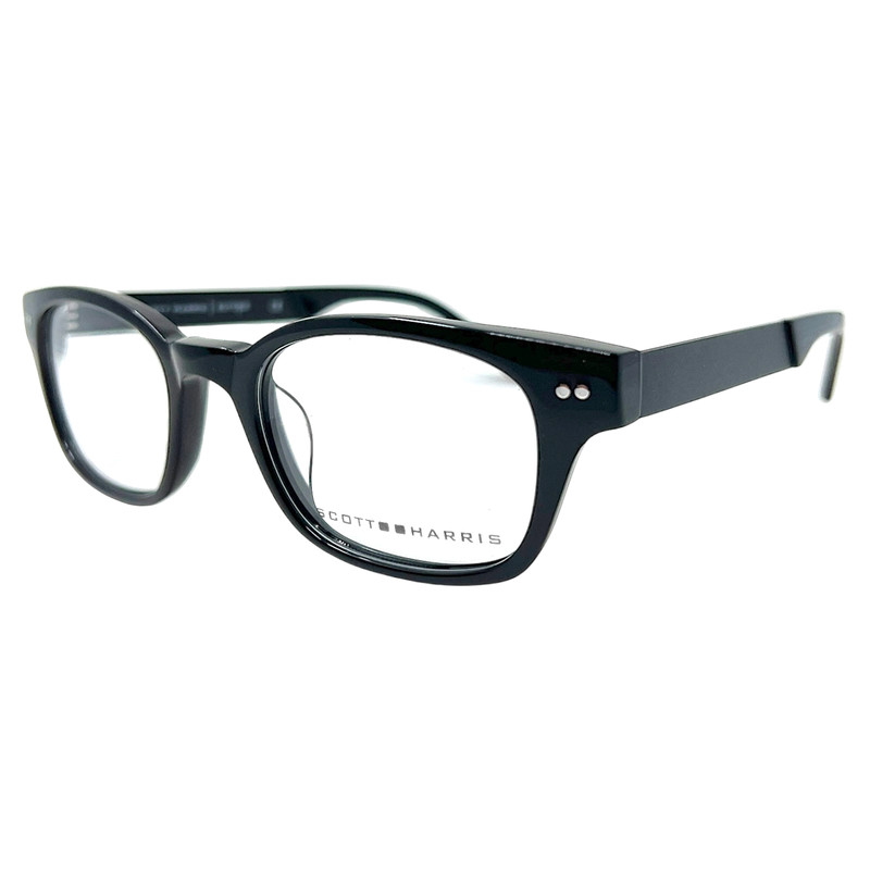 SCOTT HARRIS - SH430 C2 49/20/147 - BLACK - NEW Authentic EYEGLASSES Frame gallery