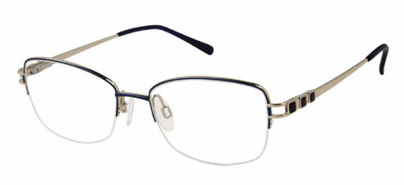 New CHARMANT ARISTAR Eyeglasses AR30818 543 Blue Women’s Optical Frame 51-17-135
