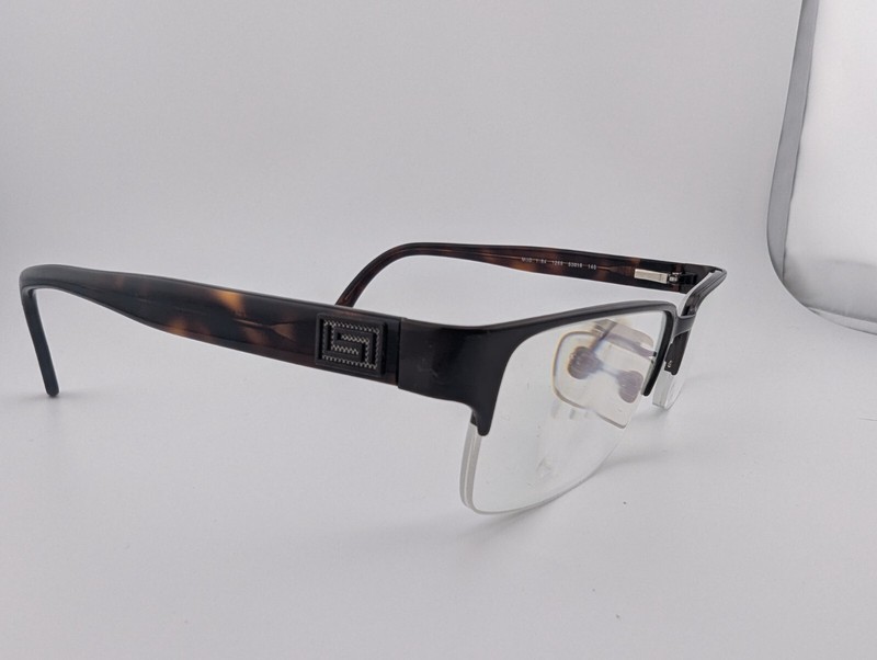 Versace Eyeglasses Frames Only, MOD. 1184 1269, 53-18-140, Brown, Made in Italy gallery