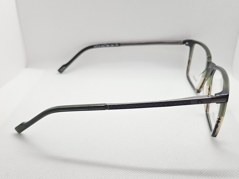NWP MOD.7520 7520 200 Germany Green Fade To Brown Tortoise Eyeglasses 54-16-140 gallery