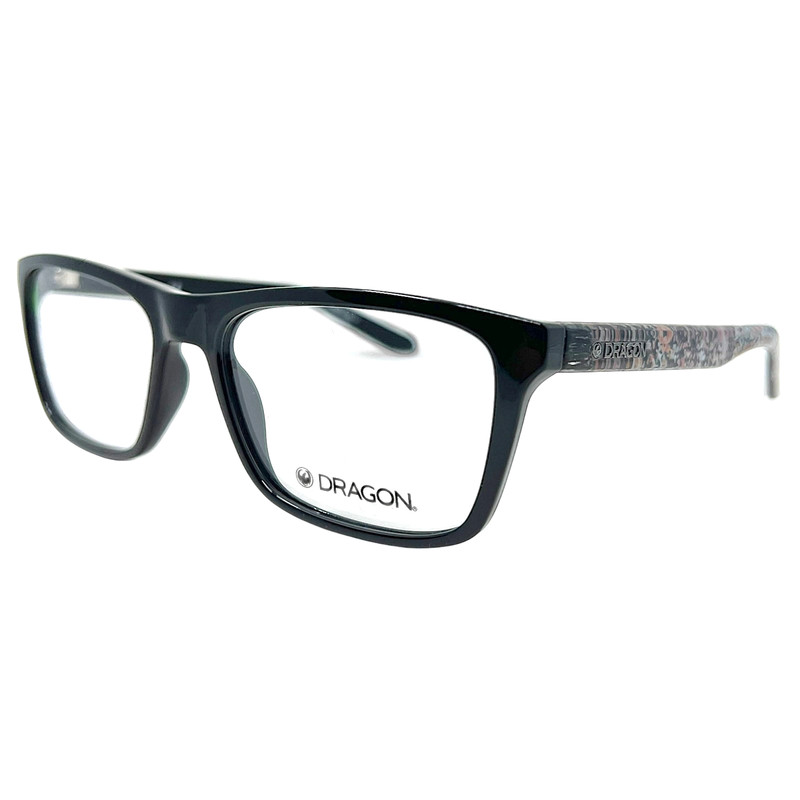 DRAGON – DR2008 426 58/18/140 – BLACK / IGUCHI – NEW Authentic MEN EYEGLASSES