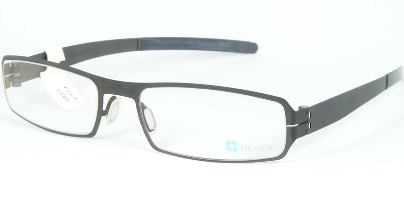 MEYER KALIX 02 CHARCOAL DARK OLIVE EYEGLASSES PURE TITANIUM 50-14-133mm Germany
