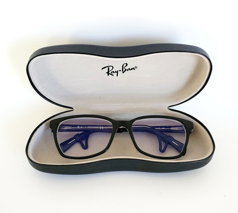RAY-BAN RB 5362 2034 BLACK EYEGLASSES 54-17-140 FRAME ONLY