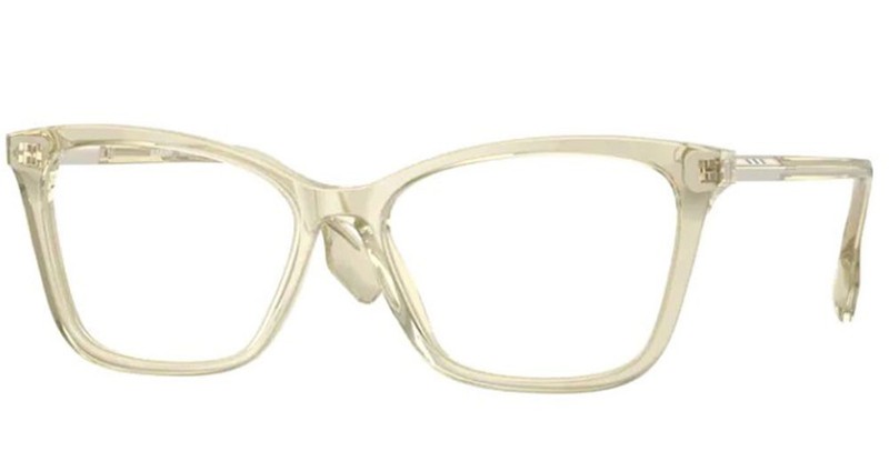 Burberry Sally BE2348 3852 Eyeglasses Frame Women’s Yellow Full Rim Cat Eye 53mm