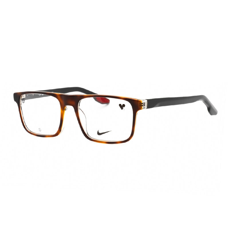 Nike NIKE 7161 242 Havana/Crystal Smoke 54mm Eyeglasses New Authentic