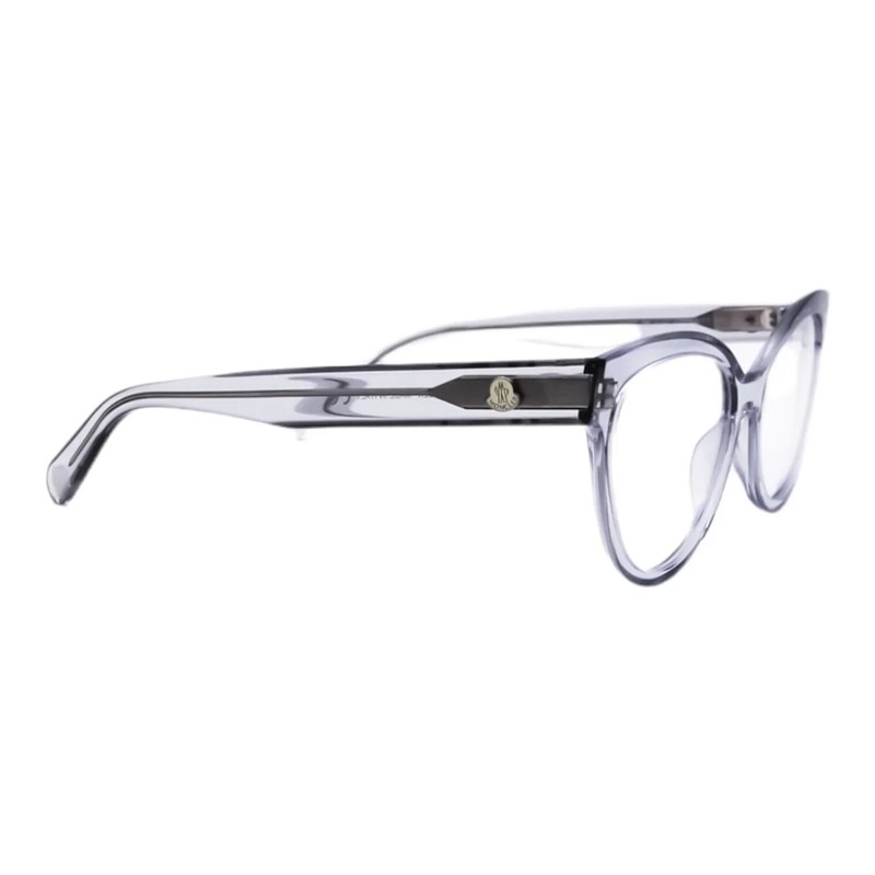 Moncler ML 5142 020 Gray Smoke Cat Eye Plastic Eyeglasses Frame 53-17-140 020 gallery