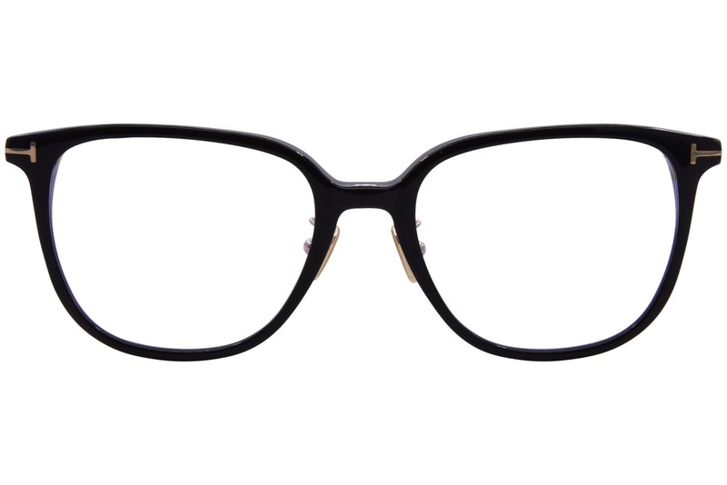Tom Ford FT5778-D-B 001 Eyeglasses Women's Black Full Rim Square Shape 53mm gallery