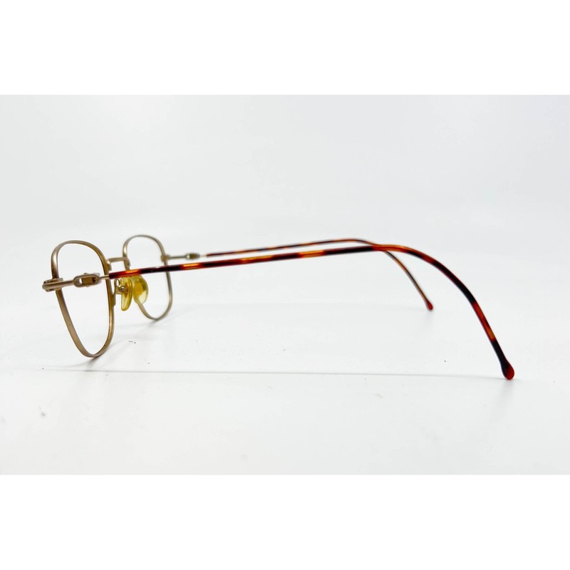 Haggar Eyewear Glasses Women Gold Tortoise Square Full Rim 48-19-140 gallery