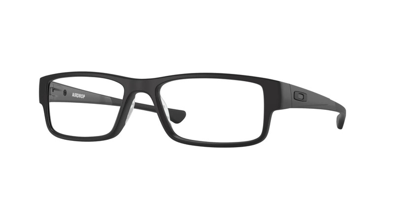 Oakley Airdrop OX8046-0155 Satin Black Unisex Eyeglasses 55mm 55/18/143 NIB gallery