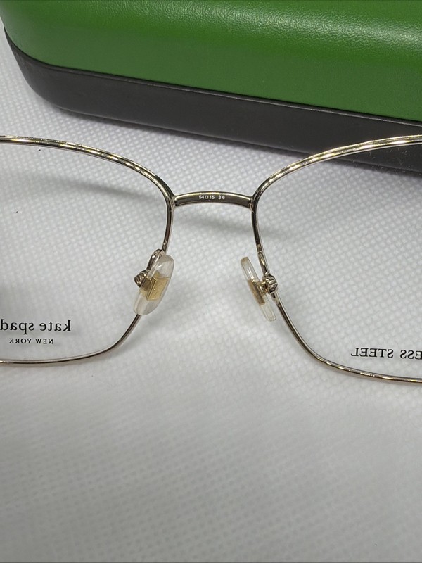 KATE SPADE LIORA/G Eyeglasses Eye Glasses GD STR BL E1S Authentic New 54mm Women gallery