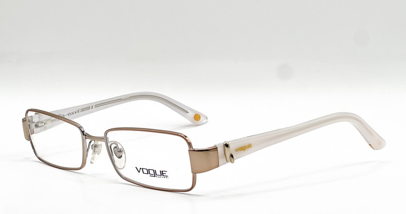 NEW VOGUE VO 3748 848 PALE GOLD AUTHENTIC EYEGLASSES 51-17