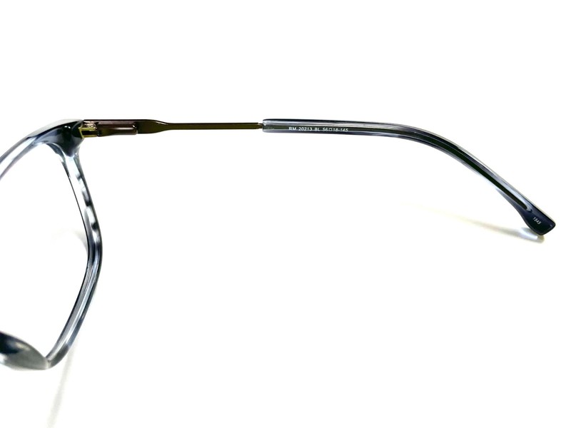 Robert Mitchel Eyeglasses RM 20213 BL BLUE 56-18-145 Without Lenses gallery