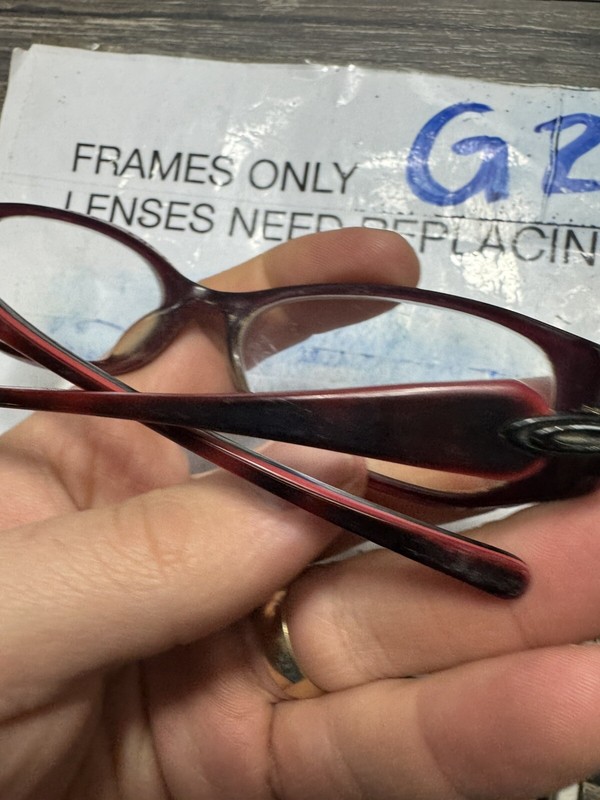 Oakley Pendant 4.0 Women's Pink Tortoise Horn Full Rim Rectangular Eyeglasses gallery