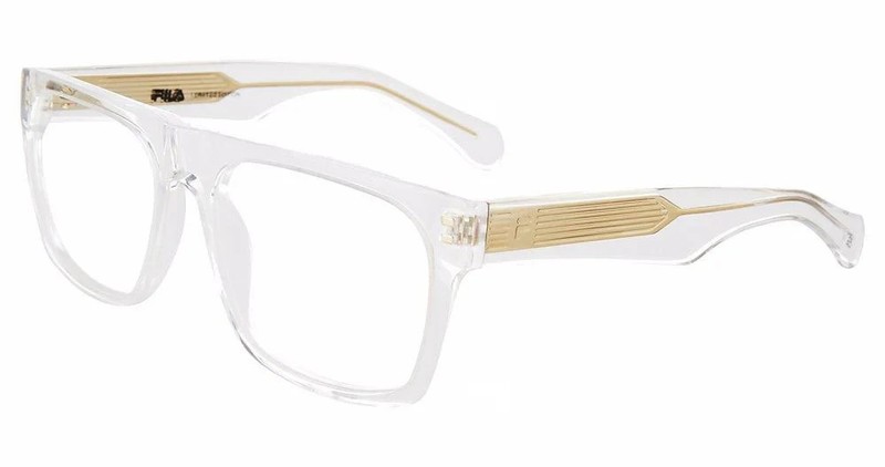 New FILA Eyeglasses Optical Frame Crystal VFI428 55-20-145 with FILA Case