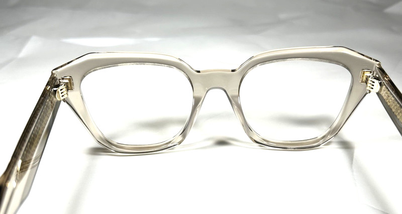 AVIO AOV2313 582 Eyeglasses Frame Champagne Clear, Size: 51-20-140 gallery
