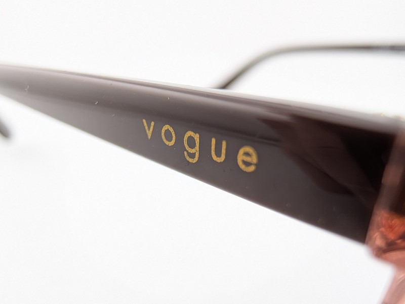 Vogue Eyeglasses, Frames Only, Thailand, VO 5356 2864, 52-17-140, Blush/Brown gallery