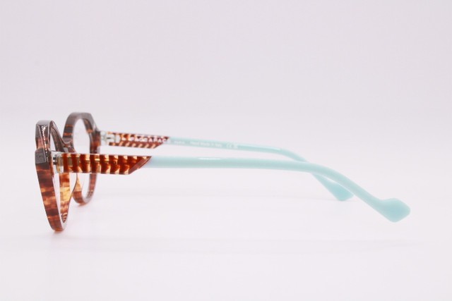 NEW FACE A FACE WITTY 1 COL 3070 BROWN BLUE AUTHENTIC EYEGLASSES 50-20 gallery