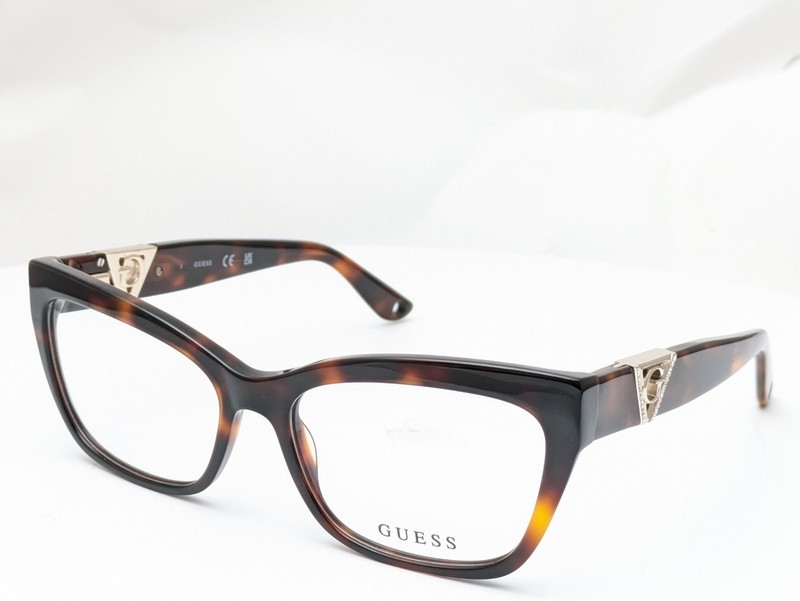 Guess GU2960 052 Havana Women's Eyeglasses Frames 54-16-145 gallery