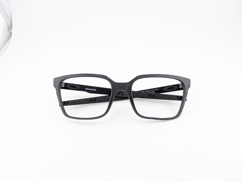 Oakley Eyeglasses Frames Only, DEHAVEN, OX8054-0155, 55-18-136, Satin Black