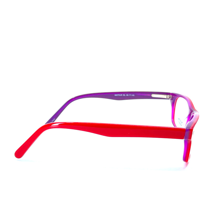 Windsor Originals Eyeglasses Mayfair ML Red Purple Rectangular Frames 49[]17 140 gallery