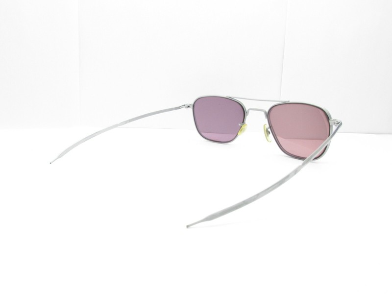 AMERICAN OPTICAL Silver Aviator Designer EYEGLASSES FRAMES 52-20-141 100152 gallery